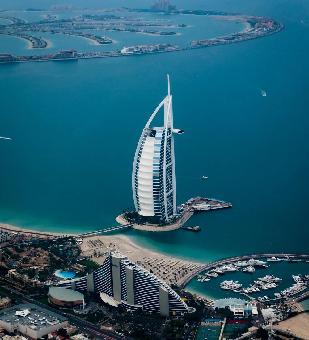 Saudi luxury real-estate skyline